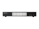 IOGEAR 4-Port 4K Dual View KVMP Switch with HDMI Connection, USB 3.0 Hub, and