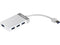 TRENDnet TU3-H4E 4-Port USB 3.0 Mini Hub with integrated 14cm (5.5 in) USB 3.0