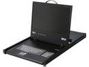 Tripp Lite 16-Port Cat5 1U Rack-Mount 1+1 User Console KVM Switch with 19-in.