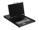Tripp Lite 16-Port Cat5 1U Rack-Mount 1+1 User Console KVM Switch with 19-in.