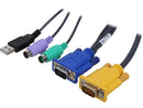 Tripp Lite 6ft KVM Switch USB/PS2 Combo Cable for B020-U08/U16 and B022-U16