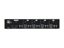 TRIPP LITE B004-DPUA4-K 4-Port DisplayPort KVM Switch w/Audio, Cables and USB