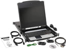 TRIPP LITE B030-DP08-17D NetDirector 8-Port DisplayPort KVM Switch Console with