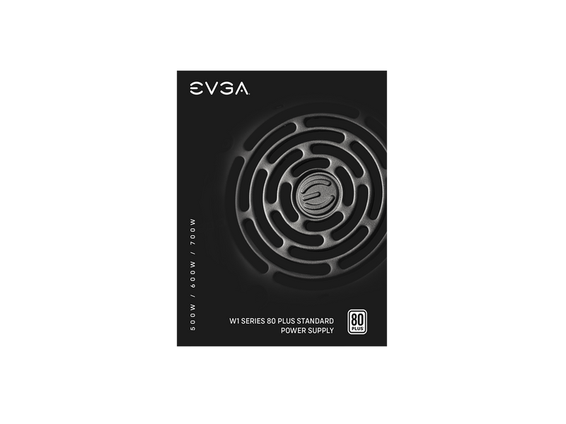 EVGA 500 W1, 80+ WHITE 500W Power Supply( 100-W1-0500-KR)