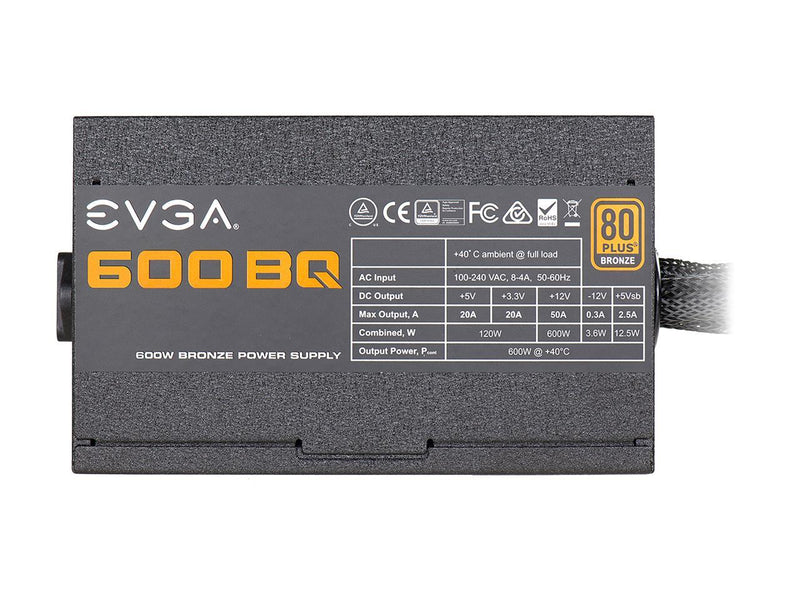 PSU EVGA 600W 110-BQ-0600-K1 R