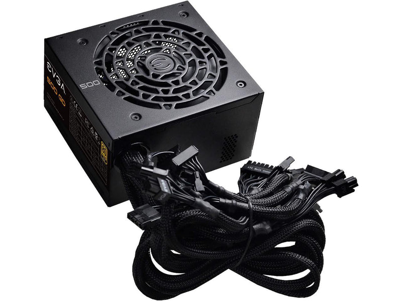 EVGA 500 GD, 80+ GOLD 500W, 5 Year Warranty, Power Supply 100-GD-0500-V1