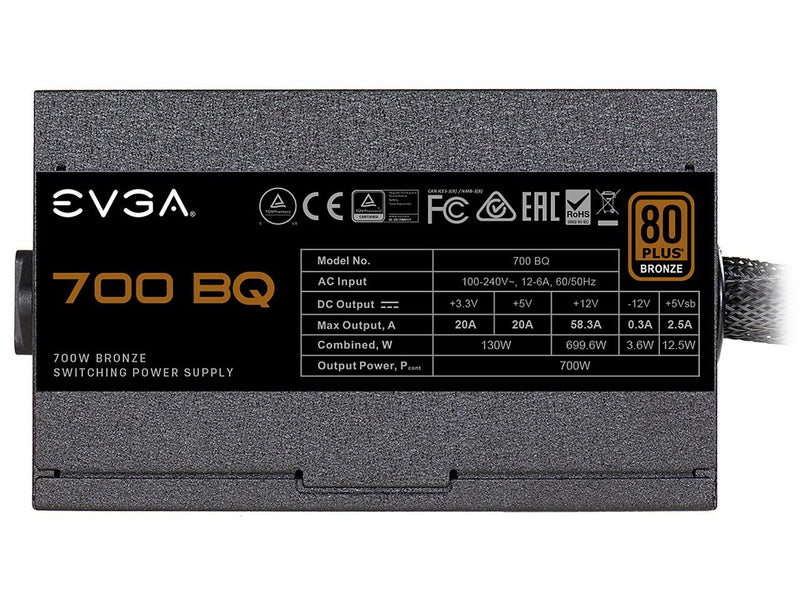 PSU EVGA 700W 110-BQ-0700-V1 R
