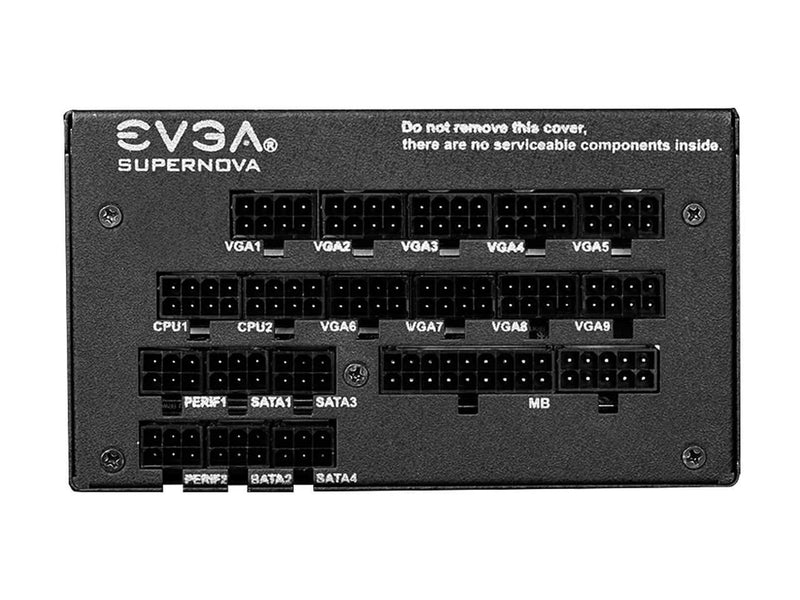 EVGA SuperNOVA 1600 G+, 80+ GOLD 1600W, Fully Modular, 10 Year Warranty,