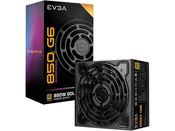 EVGA Supernova 850 G6, 80 Plus Gold 850W, Fully Modular, Eco Mode with