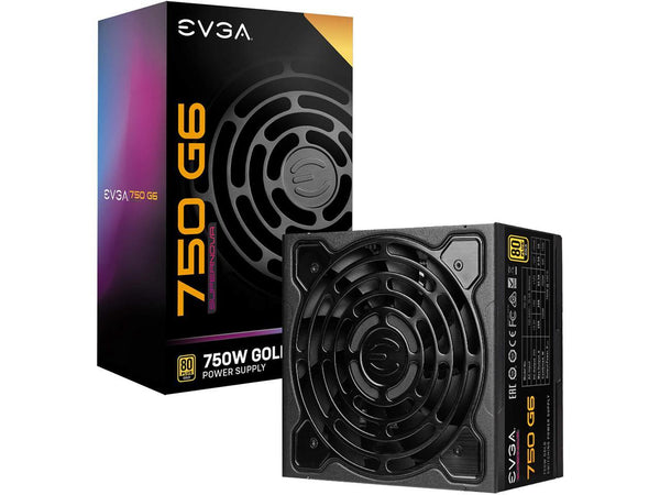 EVGA SuperNOVA 750 G6, 80 Plus Gold 750W, Fully Modular, Eco Mode with FDB Fan,