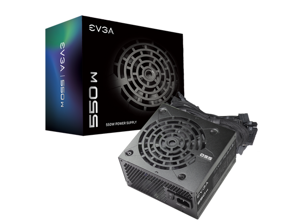 EVGA 550 N1, 550W, 2 Year Warranty, Power Supply 100-N1-0550-L1