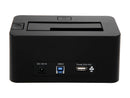 NEXIN NEX-DS1U3 2.5" & 3.5" Black Single Bay SATA I/II/III USB 3.0 Docking