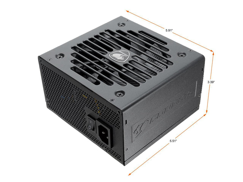 COUGAR VTE X2 600 600 W ATX12V / EPS12V 80 PLUS BRONZE Certified Non-Modular