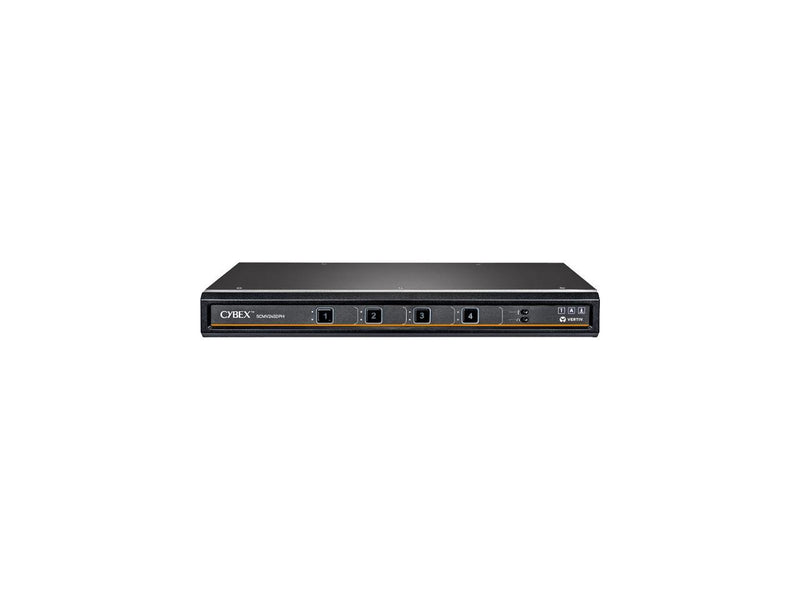 Vertiv Cybex SCMV245DPH-400 Secure MultiViewer KVM Switch 4 Port, NIAP Approved
