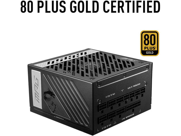 MSI MPG A1000G Gaming Power Supply - Support NVIDIA GeForce RTX 30 Series