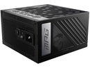 MSI - MPG A1000G PCIE 5.0, 80 GOLD Full Modular Gaming PSU, 12VHPWR Cable, 4080