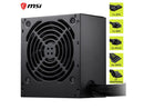 MSI MAG A600DN II 600 W ATX12V Non-Modular Active PFC Power Supply