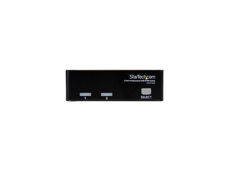 StarTech.com SV231USB 2 Port Professional USB KVM Switch Kit with Cable