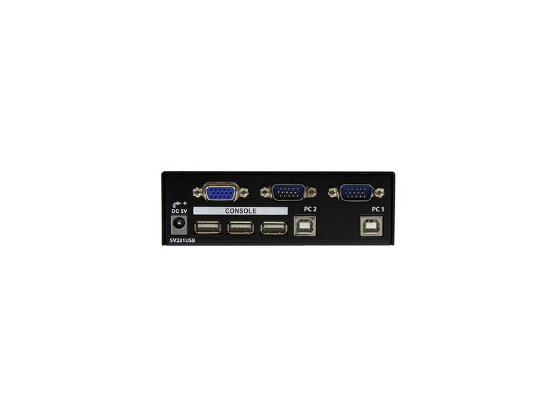 StarTech.com SV231USB 2 Port Professional USB KVM Switch Kit with Cable