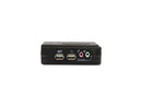 StarTech.com SV211KUSB 2 Port Mini USB KVM Kit with Cables and Audio Switching