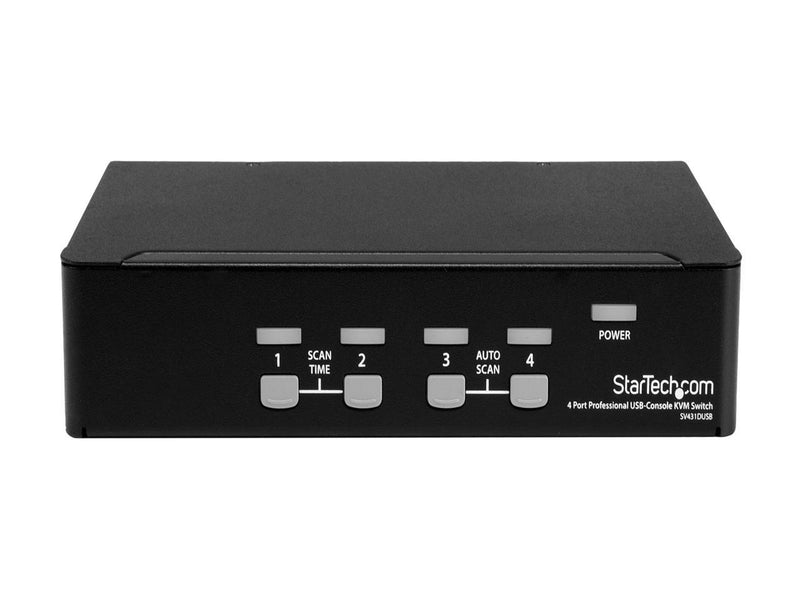 StarTech.com SV431DUSB 4 Port StarView USB Console KVM switch with OSD