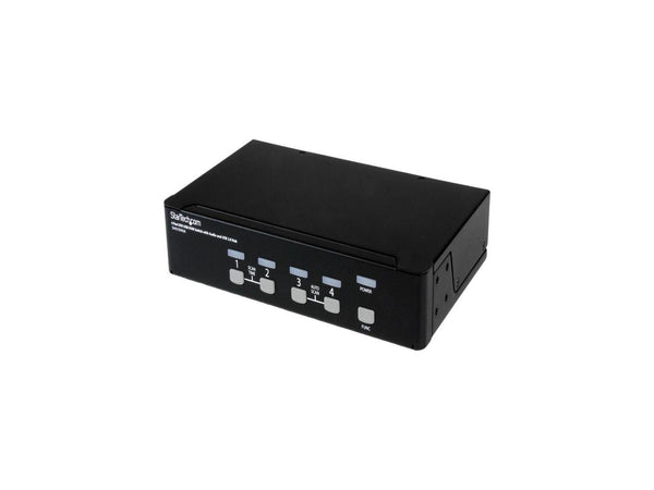 StarTech.com SV431DVIUA 4 Port DVI USB KVM Switch with Audio and USB 2.0 Hub