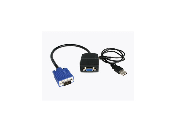 StarTech.com ST122LE 2 Port VGA Video Splitter - USB Powered