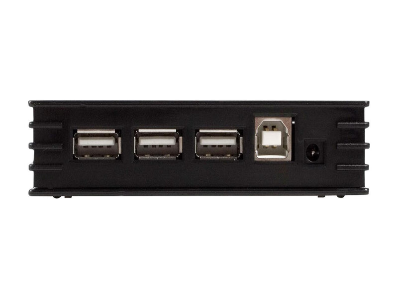 StarTech.com ST7202USB 7 Port Compact Black USB 2.0 Hub - 7-Port USB Hub -