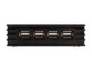 StarTech.com ST7202USB 7 Port Compact Black USB 2.0 Hub - 7-Port USB Hub -