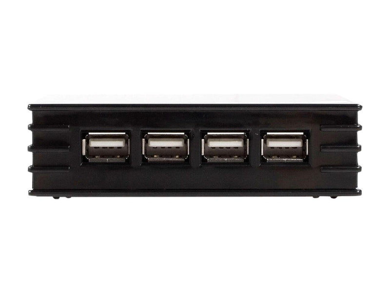 StarTech.com ST7202USB 7 Port Compact Black USB 2.0 Hub - 7-Port USB Hub -