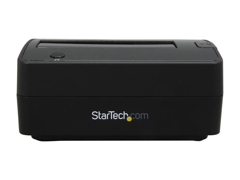 StarTech.com SATDOCKU3S Plastic 2.5" & 3.5" Black SATA USB 3.0 Hard Drive