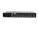 StarTech.com SV831DUSBAU 8 Port Rack Mount USB VGA KVM Switch w/ Audio