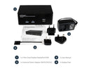 StarTech.com SV231DPDDUA 2 Port USB KVM Switch with Audio & USB 2.0 Hub