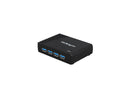 StarTech.com ST4300USB3 4 Port USB 3.0 Hub - 4 x SuperSpeed USB 3.0 - Black -