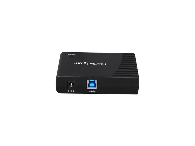 StarTech.com ST4300USB3 4 Port USB 3.0 Hub - 4 x SuperSpeed USB 3.0 - Black -