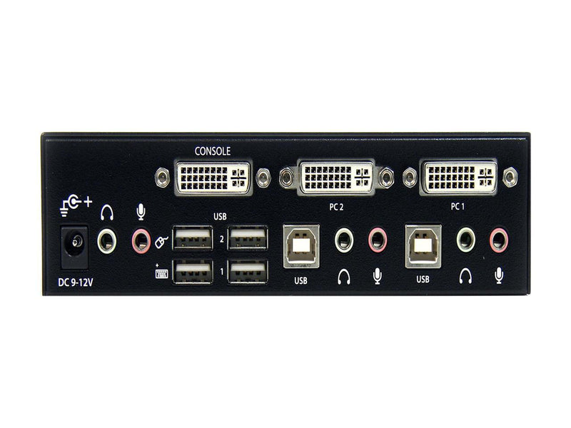 StarTech.com SV231DVIUAHR 2 Port High Resolution USB DVI Dual Link KVM Switch
