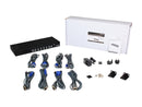 StarTech.com SV831DUSBUK 8 Port 1U Rack Mount USB KVM Switch Kit with OSD and