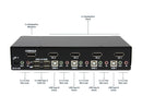 StarTech.com SV431DPUA 4 Port USB DisplayPort KVM Switch with Audio