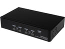 StarTech.com SV431DPUA 4 Port USB DisplayPort KVM Switch with Audio