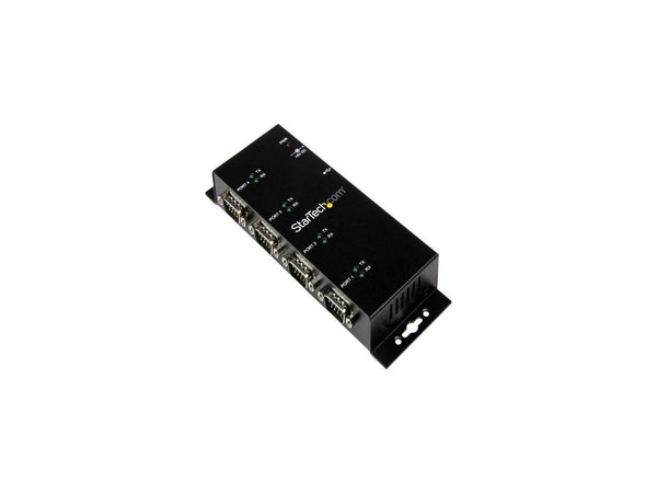 StarTech.com ICUSB2324I 4 Port USB to DB9 RS232 Serial Adapter Hub