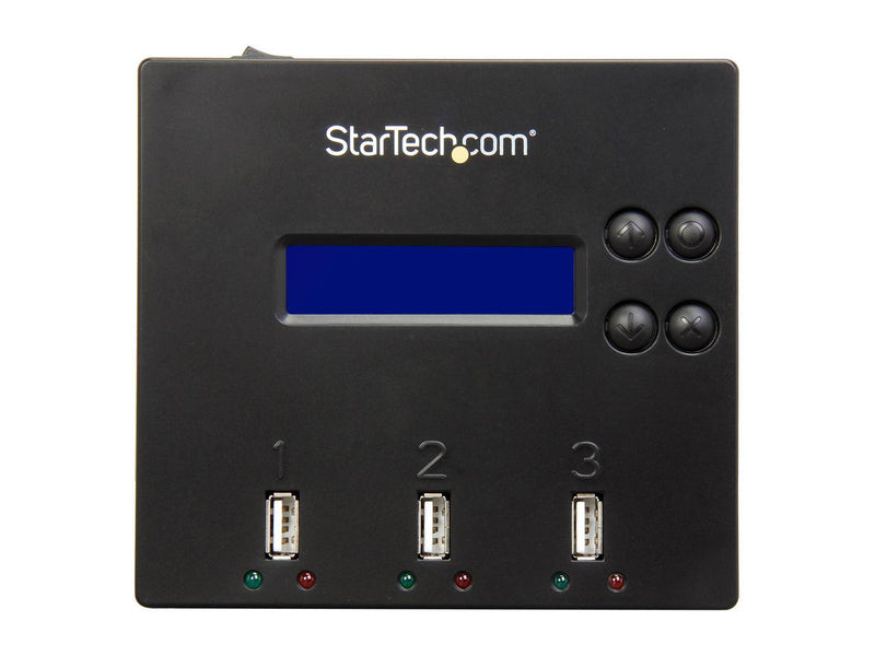 StarTech USBDUP12 1:2 Standalone USB 2.0 Flash Drive Duplicator and Eraser - USB