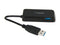 StarTech.com ST4300MINU3B 4 Port USB 3.0 Hub - Built-in Cable - Compact -