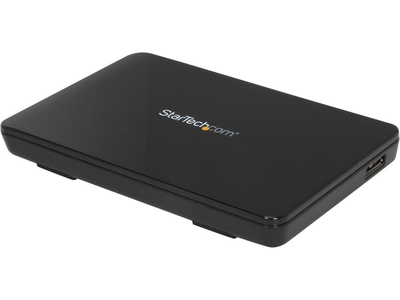 StarTech.com S2510BPU33 Plastic 2.5" Black SATA III USB 3.0 External Hard Drive