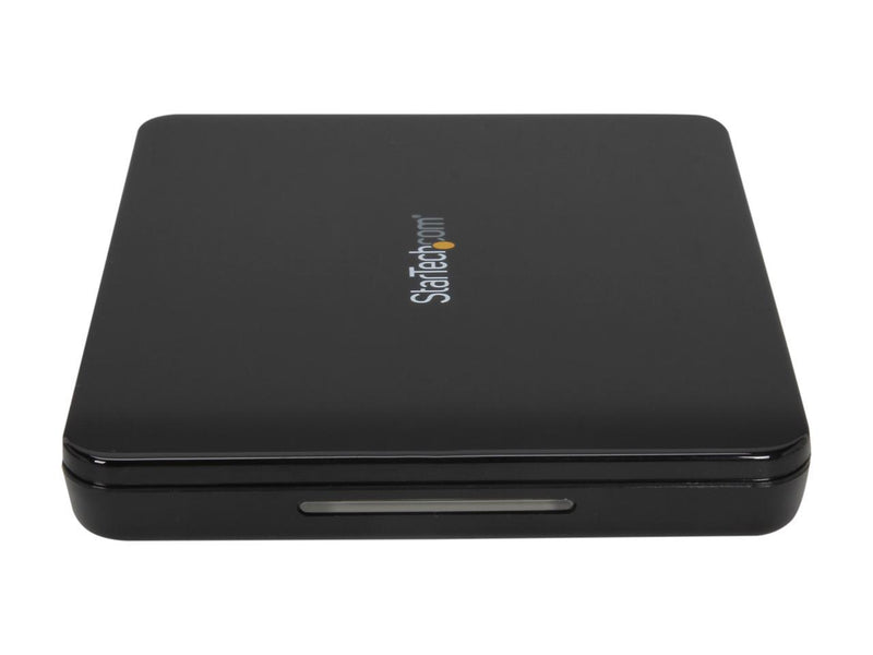 StarTech.com S2510BPU33 Plastic 2.5" Black SATA III USB 3.0 External Hard Drive