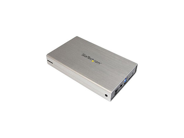 StarTech S3510SMU33 3.5in Silver Aluminum USB 3.0 External SATA III SSD / HDD