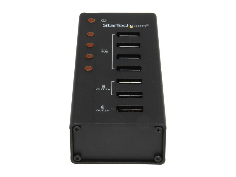 StarTech.com ST4300U3C3 4 Port USB 3.0 Hub - 3 Dedicated USB Charging Ports (2 x