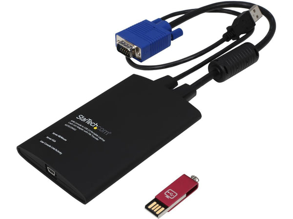 StarTech.com NOTECONS02 onsole to Laptop USB 2.0 Portable Crash Cart Adapter