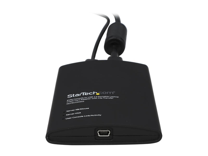 StarTech.com NOTECONS02 onsole to Laptop USB 2.0 Portable Crash Cart Adapter