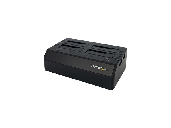 StarTech.com USB 3.0 to 4-Bay SATA 6Gbps Hard Drive Docking Station w/ UASP &