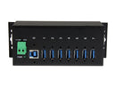 StarTech.com ST7300USBME 7 Port Industrial USB 3.0 Hub - with ESD Protection -